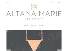 Tablet Screenshot of altanamarie.com